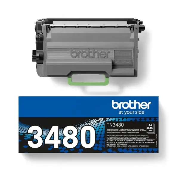 Brother Tn3480 Negro Cartucho De Toner Original