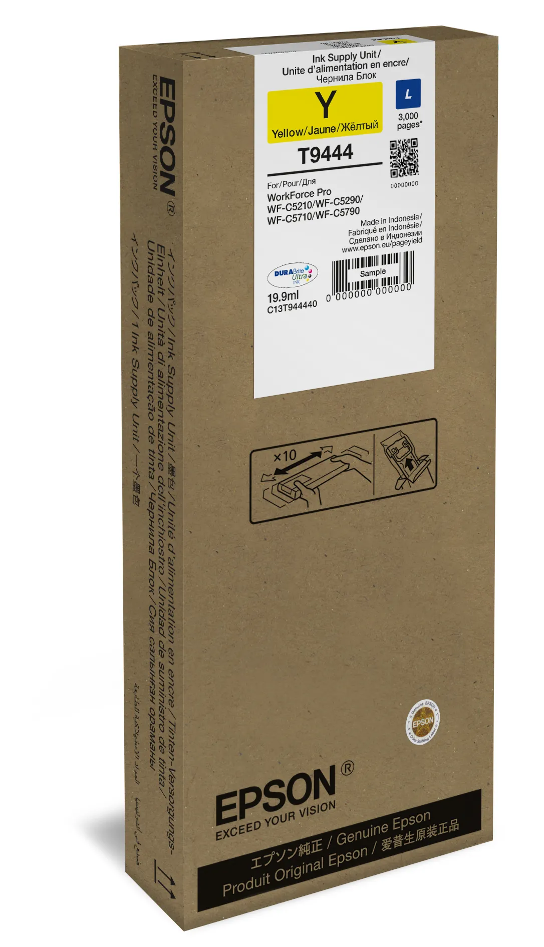 Epson T9444 Cartucho de Tinta Amarillo Original