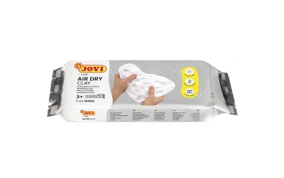 Jovi Air Dry Pasta para Modelar 250gr - Endurecible al Aire - Color Blanco