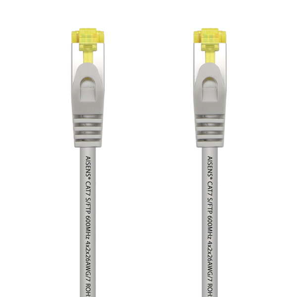 Aisens Cable De Red Latiguillo Rj45 Lszh Cat.7 600 Mhz S/Ftp Pimf Awg26 - 5.0M - Color Gris