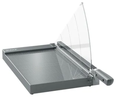 Leitz Precision Office Pro A4+ Guillotina De Papel - Recorta Hasta 25 Hojas - Formato A4 - Corte Acero Rectificado De Precision