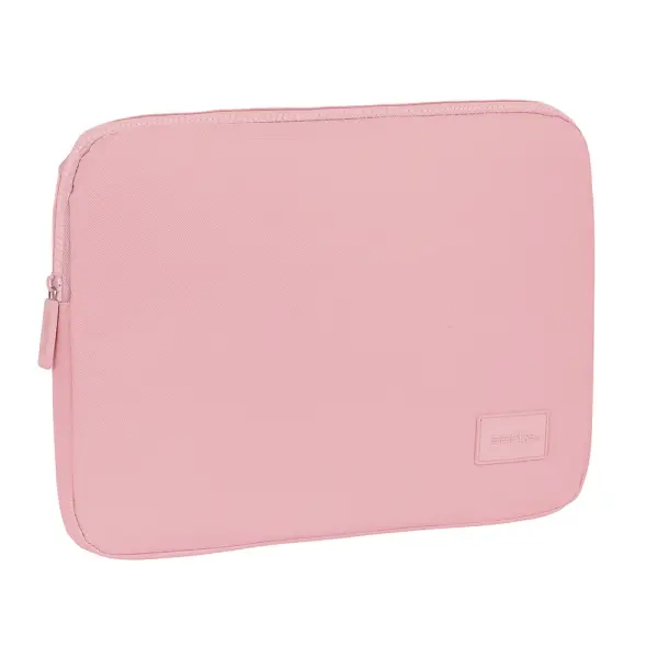 Safta Funda Acolchada Para Portátil Hasta 14" - 340x20x250mm - Color Rosa