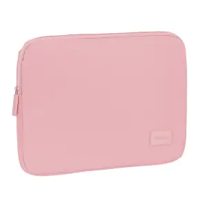 Safta Funda Acolchada Para Portátil Hasta 14" - 340x20x250mm - Color Rosa