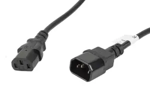Lanberg Cable De Transmisión C13 A C14 Negro 5m