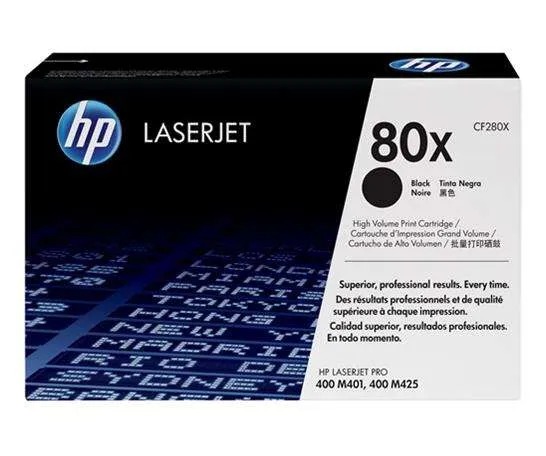 HP Toner Negro LaserJet Pro M401/425DN - Nº 80X