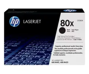 HP Toner Negro LaserJet Pro M401/425DN - Nº 80X