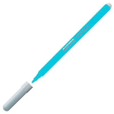 Giotto Rotuladores Turbo Color Celeste Caja 12 Unidades