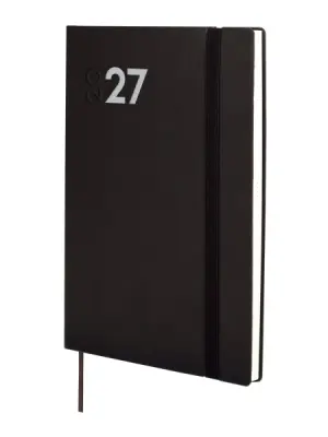 Finocam Dynamic Mara Agenda Profesional Anual 2027 Semana Vista Vertical 140x204mm Negra