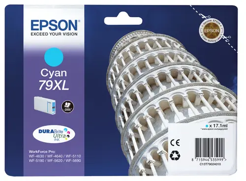Epson T7902 (79Xl) Cyan Cartucho De Tinta Original - C13T79024010
