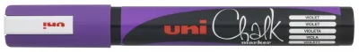 Uni-ball PWE-5M Marcador de Tiza Líquida Violeta - Punta Cónica 1.8-2.5mm