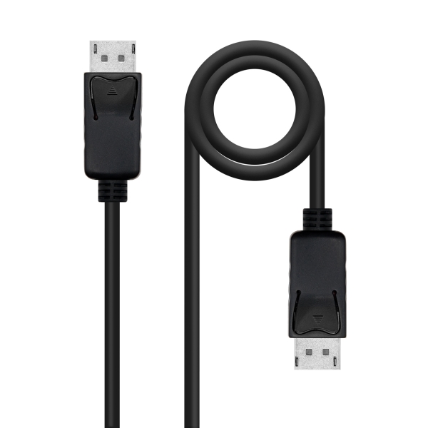 Nanocable Cable Displayport 1.2 Ccs Dp/M-Dp/M - Longitud 1.5M - Soporta Resoluciones De Video De Hasta 4K - Color Negro