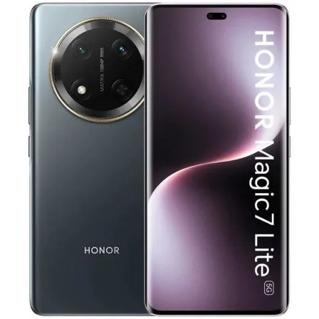 Honor Magic7 Lite Smartphone Pantalla Amoled 6.78" - 8Gb - 256Gb - Camara Principal 108Mp - Bateria 6600Mah - Admite Carga De 66W - Color Negro Titanio
