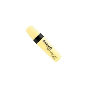 Pelikan Textmarker 490 Marcador Fluorescente Amarillo Pastel - Punta Biselada, 3 Anchos de Trazo, Base de Agua