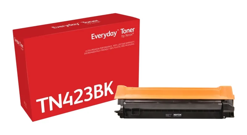 Xerox Everyday Brother Tn421/Tn423/Tn426 Negro Cartucho De Toner Generico - Reemplaza Tn421Bk/Tn423Bk/Tn426Bk