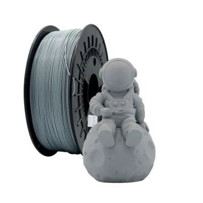 Filamento 3D Pla Tough - Diametro 1.75Mm - Bobina 1Kg - Color Gris