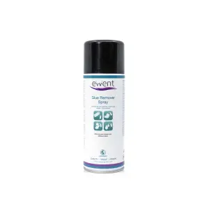 Ewent Spray Quita Adhesivo Transparente - Elimina Residuos de Adhesivo y Pegamento