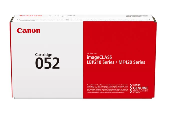 Canon 052 Negro Cartucho de Toner Original - 2199C002