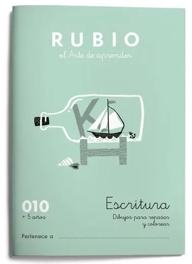 Rubio Cuaderno De Escritura 010