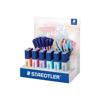 Staedtler Expositor Con 78 Rotuladores Pastel Textsurfer Classic Triplus Fineliner