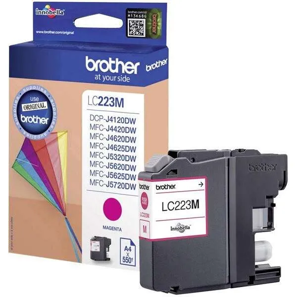 Brother Lc223 Magenta Cartucho De Tinta Original - Lc223Mbp