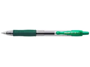 Pilot Bolígrafo Retráctil Tinta de Gel G-2 0.7 Verde