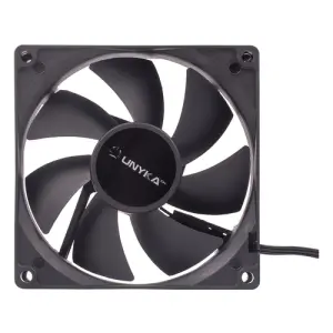 Unykach Ventilador 90mm 2000rpm Color Negro