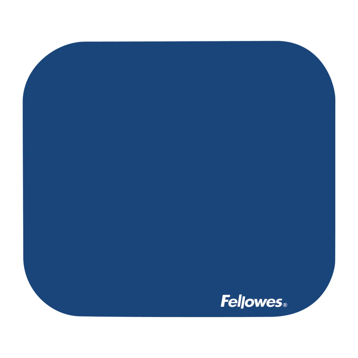 Fellowes Alfombrilla Premium - Base de Goma Antideslizante - Superficie de Poliester - 23.2x19.9cm - Color Azul