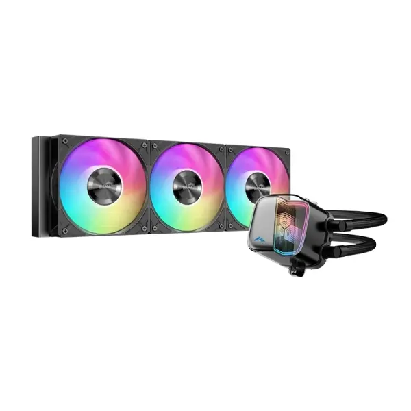Sama L70 360 ARGB Kit de Refrigeración Líquida Efecto Espejo Negro
