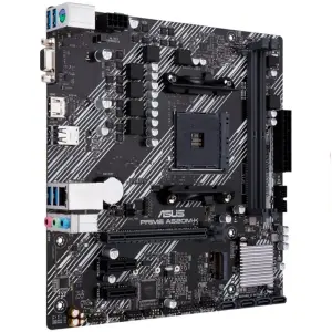 ASUS PRIME A520M-K Placa Base M-ATX AM4 2 DDR4 3200MHz HDMI VGA 3 PCIe M.2 RAID 4 USB 3.2