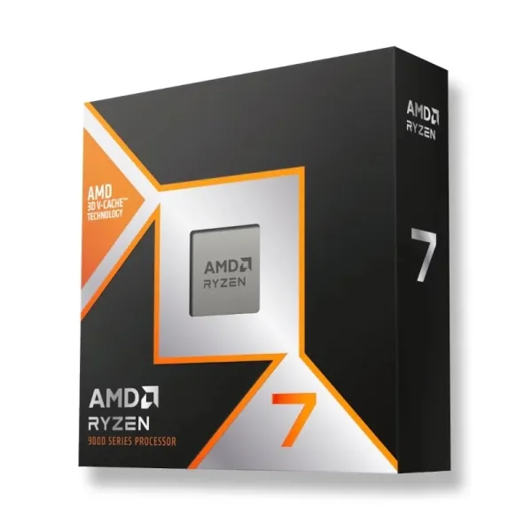 Amd Ryzen 7 9800X3D Procesador 5,2Ghz Sk.am5 No Cooler