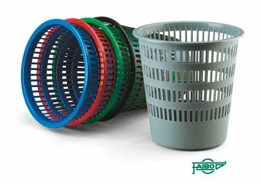 Faibo Papelera De Plástico Rejilla Capacidad 16 Litros 310X315 Mm Serie 306 Azul
