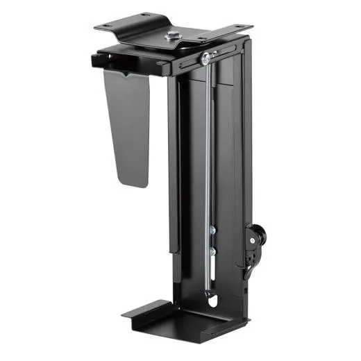 Aisens  Soporte Giratorio Y Altura Personalizable Para Cpu Por Debajo De Escritorio Con Mango De Bloqueo Fácil