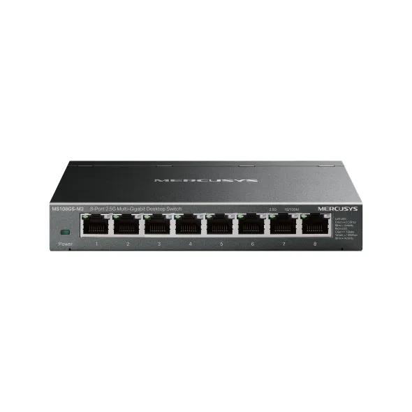 Mercusys MS108GS-M2 Switch No Gestionable 8 Puertos 2.5Gb Carcasa Metálica