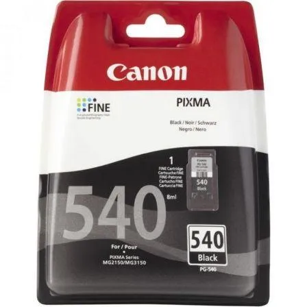 Canon PG540 Cartucho de Tinta Negro Original - 5225B001/5225B004/5225B005