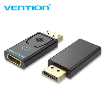 Vention Adaptador DisplayPort Macho a HDMI Hembra Negro
