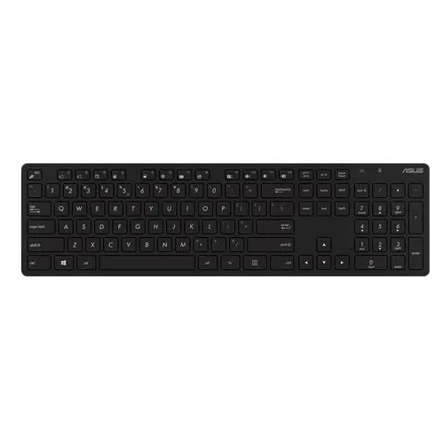 ASUS W5000 Teclado y Ratón Inalámbricos RF para Oficina Negro