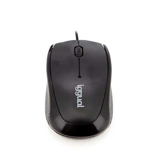 Iggual Ratón Óptico Com-Basic-800Dpi Negro