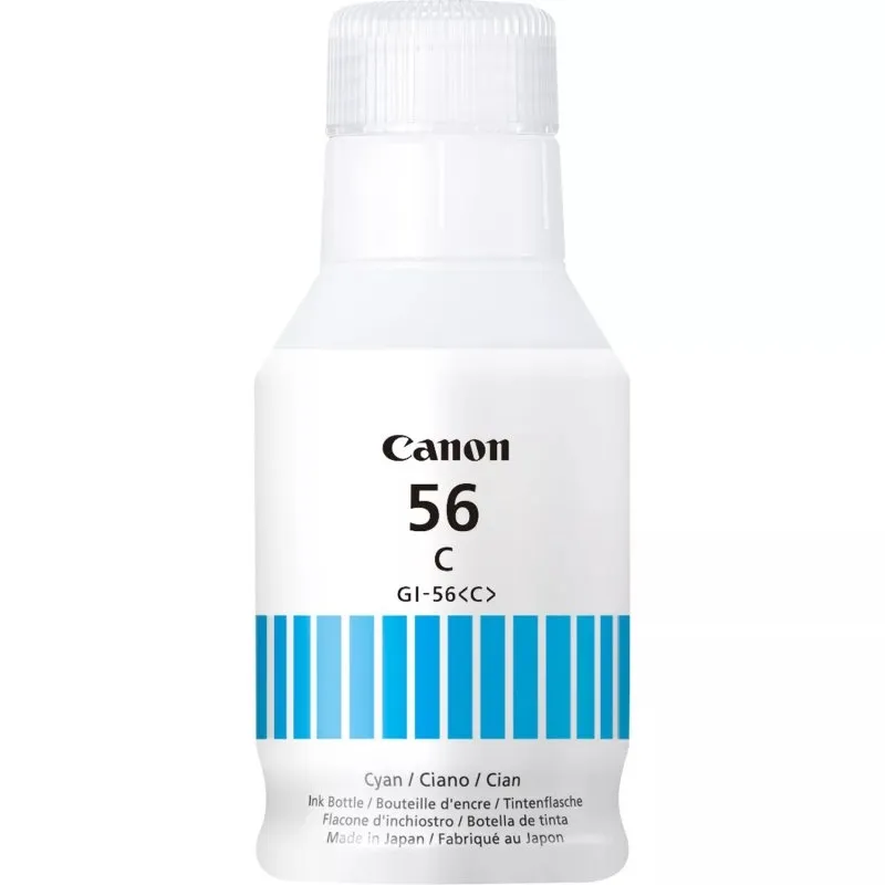 Canon Botella de Tinta Original GI56 Cyan - GI56C/4430C001