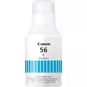 Canon Botella de Tinta Original GI56 Cyan - GI56C/4430C001
