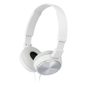 Sony MDR-ZX310AP Auriculares Compactos con Micrófono Integrado y Control Remoto Blanco 1.2m Jack 3.5