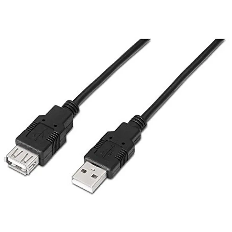 Nanocable Cable Prolongador USB-A 2.0 Macho a Hembra 1.80m
