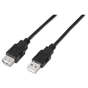 Nanocable Cable Prolongador USB-A 2.0 Macho a Hembra 1.80m