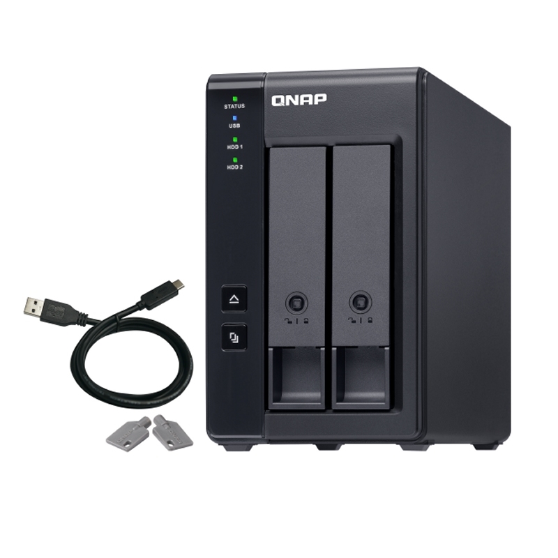 Qnap Tr-002 Raid Expansion 2Xhdd-Bay 1Xusb-C 3.2