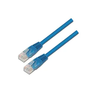AISENS A133-0190 Cable de Red Azul 0,5 m Cat5e U/UTP
