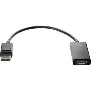 HP Adaptador DisplayPort a HDMI 4K - Conector Macho a Hembra Compacto y Portátil
