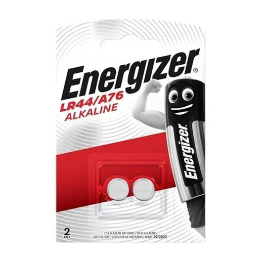 Energizer Pila Boton Lr44 Alcalinas 1.5V Blister-2