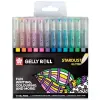 Talens Sakura Estuche de 12 Bolígrafo de Gel Stardust Glitter Surtidos