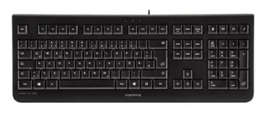 Cherry Teclado KC 1000 Negro - Periférico Confiable y Eficiente