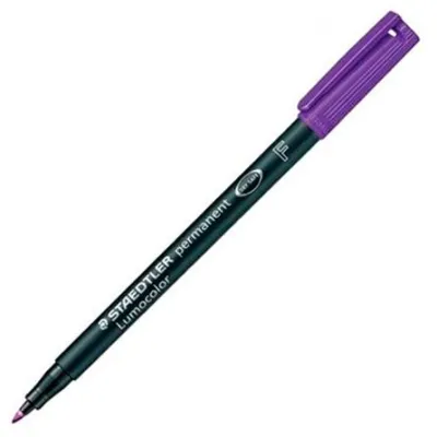 Staedtler Rotulador Permanente Lumocolor 318 F Violeta