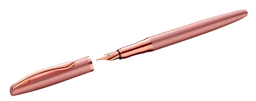 Pelikan Pluma Estilográfica Jazz Noble Elegance M Tinta Azul Rosa Estuche Regalo
